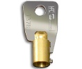 HPC-137B Tubular Keyblanks, Brass (50/box)