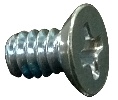 Adams Rite S235-06R04N-603-MP #6-32X1/4" Flat Head Screw (Ms1848)