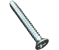 Adams Rite S254-08R22-603-MP #8X1-3/8 Flat Head Self Tapping Screw