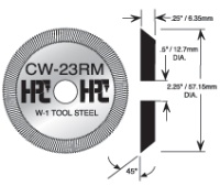 HPC-CW-23RM Standard Cutter for 9120RM