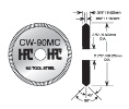 HPC-CW-90MC 90º Interchangeable Core Cutter