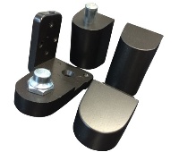 TA SF-OP34RH-DU US Aluminum Style Offset Pivot Set - Right Handed - Duronodic