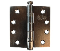 Cal-Royal BBSC-56 - US10A Antique Bronze 4x4in Hinge-Full Mortise-Standard Weight-Ball Bearing-Steel Base Standard Removable Pin 