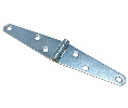 Ultra Hardware 60799 3" Light Duty Strap Hinge - Zinc Finish