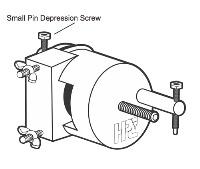 HPC-LHR-SSCREW Small Pin Depression Screw for LHR-100