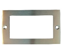 Rockwood 651 - 606 Brass Satin Clear Coated Card Holder