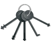 HPC-PKS Warded Padlock Pick Set (5 Pieces)