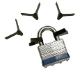 HPC HPCPSA-20 Padlock Shim Pick Assortment