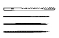 HPC-EZ-7A Replacement Saw Type Extractor Blades