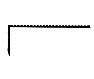 Dorbin 800A 72" Polished Aluminum Sill Extension