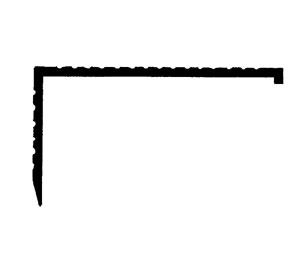 Dorbin 801A 32" Pewter Aluminum Sill Extension