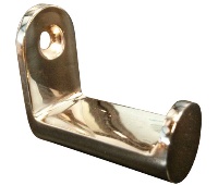 Rockwood RM811 625 - Brass - Polished Chrome Plated Coat Hook