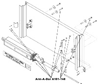 Arm-A-Dor A101-148 Installation Kit