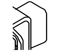 Arm-A-Dor A101-143 Door Bracket Spacer