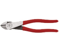 Klein D248-8 8'' High-Leverage Diagonal-Cutting Pliers - Angled Head