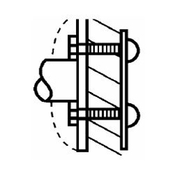 Bradley 899-011 Partition walls
