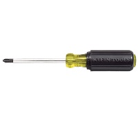 Klein 603-4 #2 Profilated Phillips-Tip Screwdriver 4'' (102 mm) Round-Shank