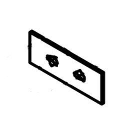 Adams Rite 22-0713  Switch Plate