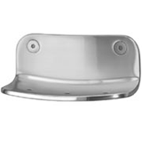 Bradley 900 Extra Heavy Duty Surface Mounted Soap Dish - Satin Stainless Steel