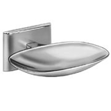 Bradley 901 Surface Mounted Soap Dish - Chrome Plated
