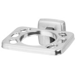 Bradley 9044 Surface Mounted Tumbler and Toothbrush Holder - Satin Finish Stainless Steel