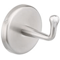Bradley 9119-81 Concealed Mounting Single Robe Hook - Satin Chrome