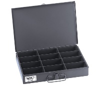 Klein 54437 Mid-Size 12-Compartment Storage Box
