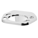 Bradley 924 Surface Mounted Tumbler and Toothbrush Holder - Polished Chrome