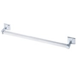 Bradley 927 24" Surface Mounted Square Towel Bar - Polished Chrome
