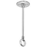 Bradley 9522-12000 12" Ceiling Support for 1.25" Diameter Shower Rods