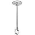 Bradley 9522-06000 6" Ceiling Support for 1.25" Diameter Shower Rods