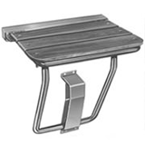 Bradley 9558W Folding Shower Seat - White