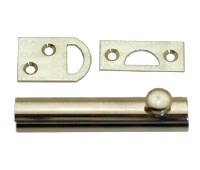 Belwith 1849 3" Slide Bolt, Polished Brass
