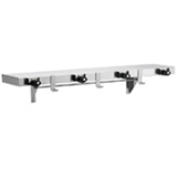 Bradley 9984 36" Utility Shelf with Drying Rod