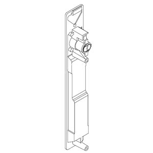 Adams Rite 23-0065-01-119-IB Exterior Escutcheon - 4189 (He 0065) Satin ...