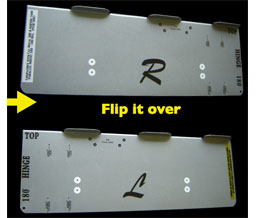 JustDoorToolZ LCN 4041/4040XP REG Permanent Template for LCN 4041