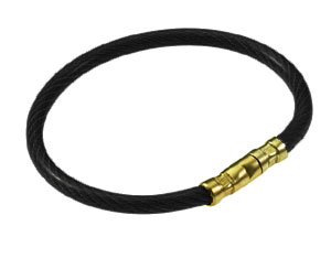 Lucky Line 8112005 Twisty Nylon Coated Cable Key Ring, Aircraft