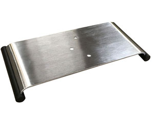 Trimco 1069 630 ADA Pocket Door Pull, Passage - Satin Stainless Steel