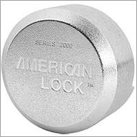 American Lock A2000KZ Solid Steel Shackleless Zero-Bitted Padlock