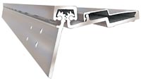 ABH A450HDC085 Half Surface 85" Aluminum Continuous Hinge