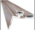 ABH A550HDD095 Half Surface 95" Dark Bronze Continuous Hinge