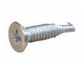 ABH SSH1024FHSDS-500 Phillips Flat Head Thread-Forming Tek Machine Standard Screw - 10-24 x 7/8" (Package of 500)