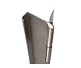 Full Length Rescue Stop A509083 x Notch @ 43-9/16" top to CL x [trim] x  Keyed x WD x HMF x [hand] x 630 - ABH