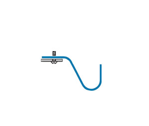 Accurate 440S142 72"  Stainless Steel  Sill with Rolled retainer