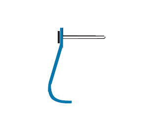 Accurate 440S160 36"  Stainless Steel Meeting Rail