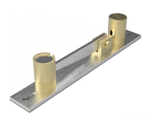 AccurateLH 04 US15 Transom Bolt - Satin Nickel