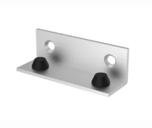 AccurateLH 84-1 US4NL Angle Stop - Satin Brass No Lacquer