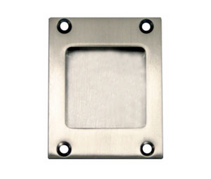 AccurateLH FC2348B US15 Flush Pull - Blank 2-3/4" - Satin Nickel