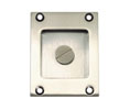 AccurateLH FC2348E US10 Flush Pull with Emergency Coin Release 2-3/4" - Satin Bronze