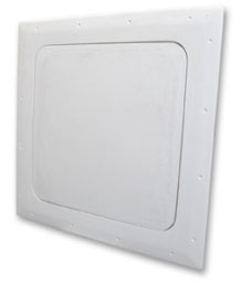 Acudor GFRG-R 16" x 16" Glass Fiber Reinforced Gypsum Access Door for Drywall Ceilings - Radius Corner